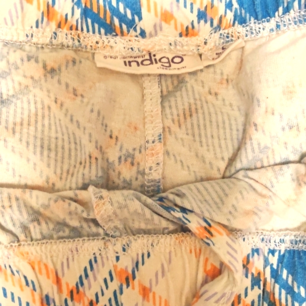 Lot of 2 pairs of Indigo Pajama Bottoms - Picture 6 of 6